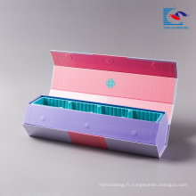 Boîtes personnalisées personnalisées décoratives imprimées pour l&#39;emballage de gâteau